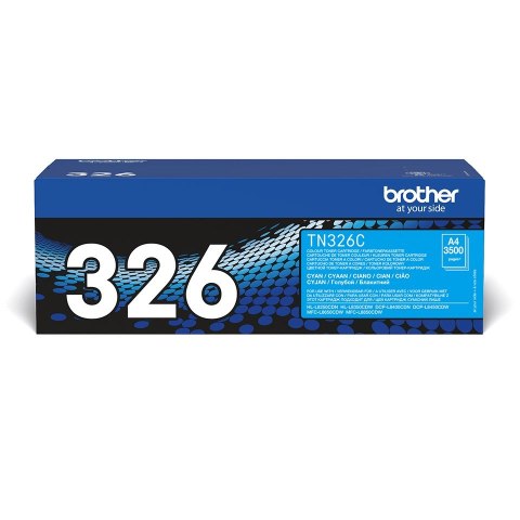 Brother TN-326C kaseta z tonerem 1 szt. Oryginalny Cyjan