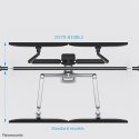 Neomounts DS70-810BL2 uchwyt / stojak do monitorów 81,3 cm (32") Biurko Czarny