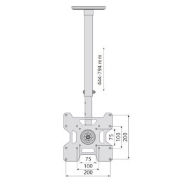 Techly ICACPLB906 94 cm (37