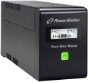 PowerWalker VI 800 SW FR zasilacz UPS Technologia line-interactive 0,8 kVA 480 W 2 x gniazdo sieciowe