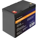 QOLTEC AKUMULATOR LIFEPO4 LITOWO-ŻELAZOWO-FOSFORANOWY | 12.8V | 50AH | 640WH | BMS