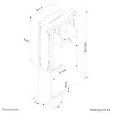 Neomounts CPU-D100BLACK uchwyt do komputera Uchwyt na procesor montowany na biurku Czarny