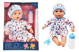 DollsWorld lalka baby Joy 38cm ubr.bia 78314 83146