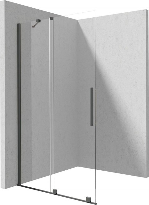 Ścianka prysznicowa walk-in 120 cm - przesuwna