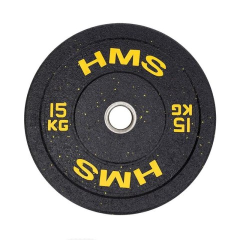 Talerz olimpijski Bumper 15 kg Żółty HMS HTBR15